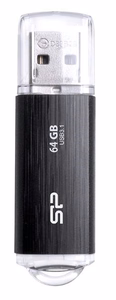 SILICON POWER Blaze B02 USB-muistitikku 64 GB USB Type-A 3.2 Gen 1 (SP064GBUF3B02V1K) musta