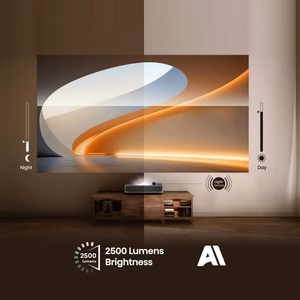 Hisense PT1 Ultra-lyhyen heittovälimyksen projektori 3D musta