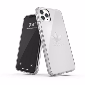 Adidas OR PC Case Big Logo iPhone 11 Prolle - läpinäkyvä