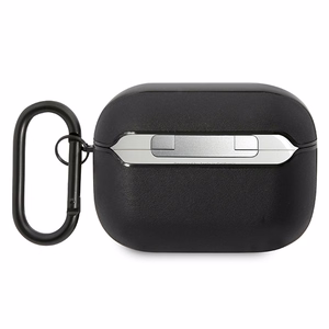 AMG Nahkainen Big Logo Suojakuori AirPods Pro:lle - musta