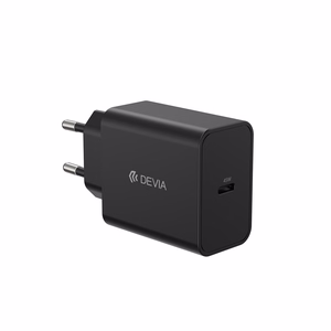 Devia Rocket PD 45 W – seinälaturi, 1× USB-C, musta