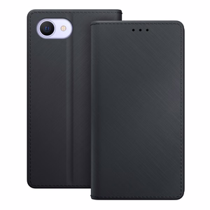 3mk Wallet Case Lompakkosuojakuori iPhone SE 4:lle - musta
