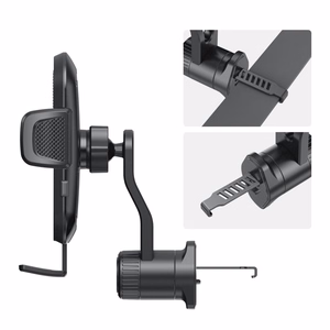 Tech-Protect V8 Auton ilmaventtiiliteline - musta