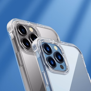 Joyroom Defender sarjan tapauksessa iPhone 13 Pro Max karu kotelo koukut kickstand läpinäkyvä (JR-BP956)