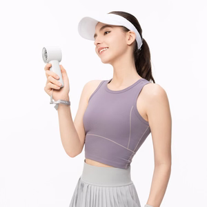 Jisulife Handheld Fan 10 kannettava USB-tuuletin, 4000 mAh – harmaa