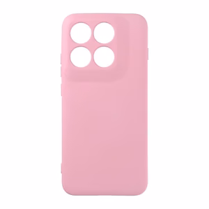 Puuterinroosa silikonisuojakuori Motorola Edge 70 Pro 5G -mallille
