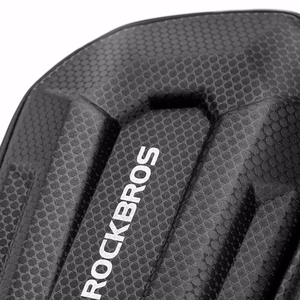 Rockbros B69 pyörän satulalaukku 1.8 l pikairrotusjärjestelmällä - musta