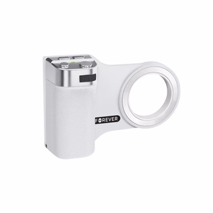 Forever PHSS-100 Bluetooth-puhelinpidike/selfiekeppi MagSafelle, valkoinen