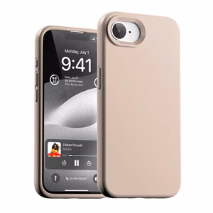 Mercury Pure Magsafe silikonikuori Apple iPhone 16e/17e pink sand