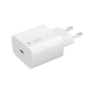 mophie Wall Adapter USB-C 30W GaN EU, valkoinen