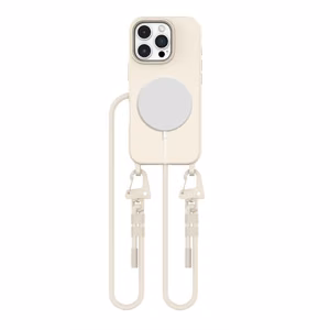 Tech-Protect MagNecklace MagSafe Suojakuori iPhone 16 Pro Max:lle - Beige