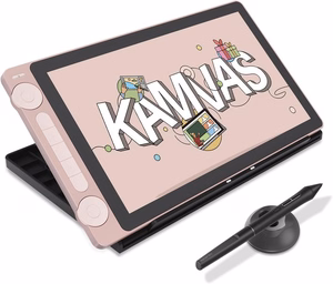 HUION Kamvas 13 graphic tablet Pink 5080 lpi 293.76 x 165.24 mm USB