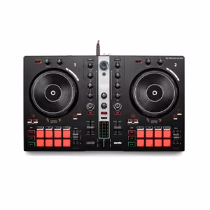 Hercules DJ Essentials Kit – USB-DJ-ohjainpaketti kaiuttimilla