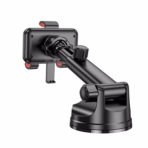 Auton puhelinteline Hoco H22 (dashboard/windshield) musta
