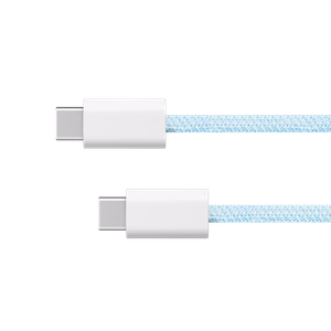 Krüger&Matz Basic USB-C–USB-C-kaapeli, 100 W, 1,5 m, sininen