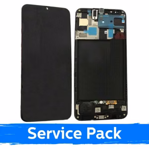 Samsung Galaxy S26 (S942) LCD-näyttö kehyksellä, musta (huoltopakkaus)