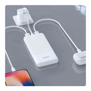 Powerbank Dudao K10Pro 2.4A 20000mAh 2 x USB-A - musta