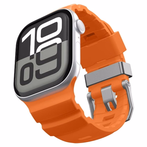 Spigen WBS2 Ranneke Apple Watch 8/9/10/11/SE/Ultra (44/45/46/49 mm) Oranssi