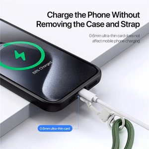 DUX DUCIS Plaz - cross-body phone strap - green