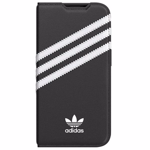 Adidas OR Booklet Case PU iPhone 14 Pro musta/valkoinen 50196