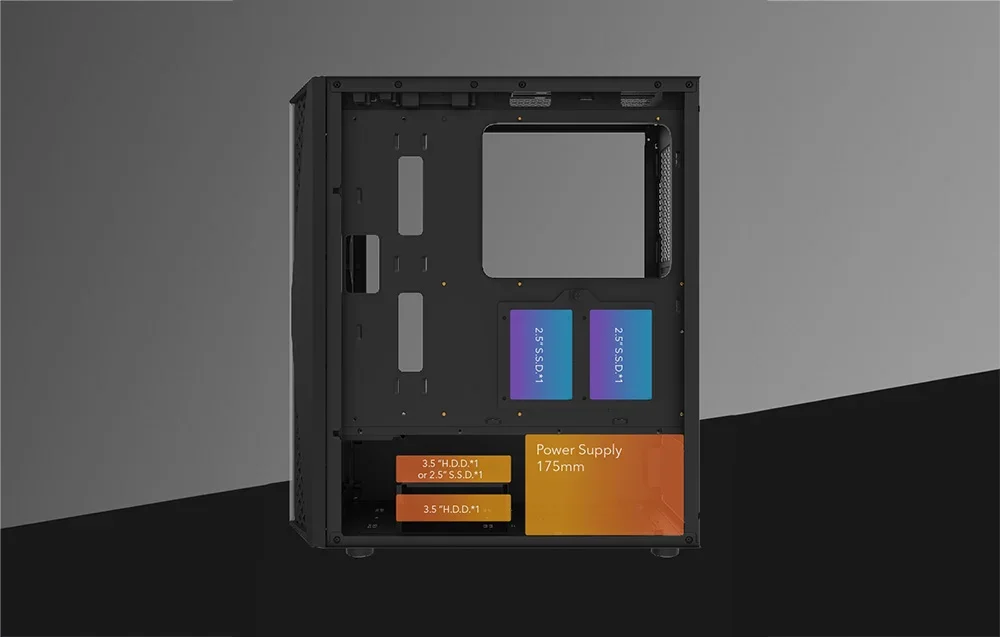 Darkflash DK352 Plus ARGB-valaistus