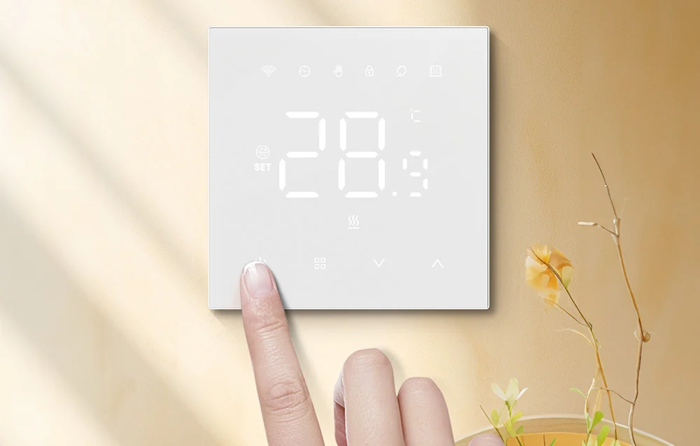 Smart thermostat Avatto WT410-16A-W electric heating 16A WiFi