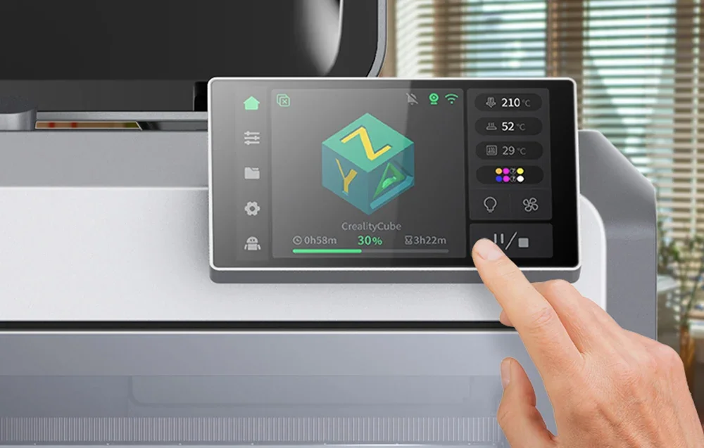 Creality K2 Plus kalibrointi ja RFID-toiminnot