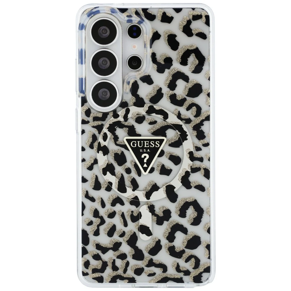MagSafe-rengas leopardikuvioisessa Guess-kuoressa