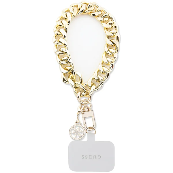 Guess Universal Big Hand -hihna kultainen 4G Charm