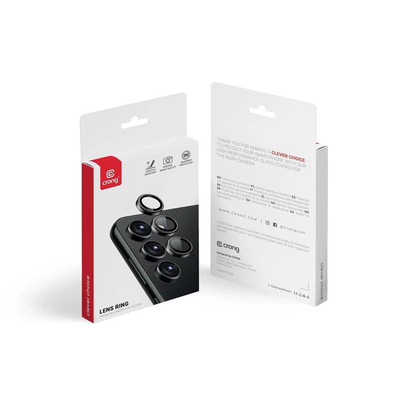 Crong Lens Ring retail packaging for Samsung Galaxy S24