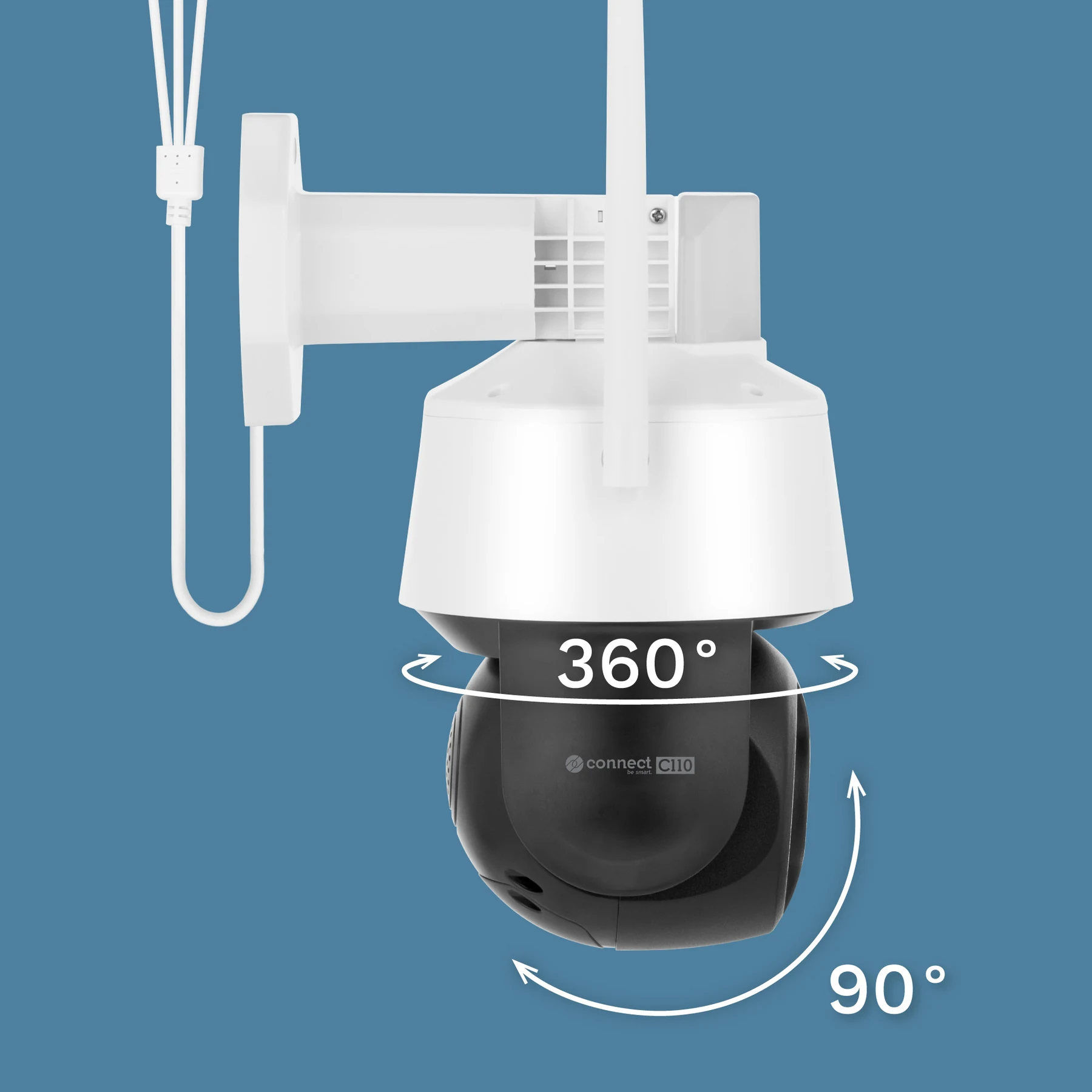 Säädettävä Krüger&Matz Connect C110 -ulkokamera