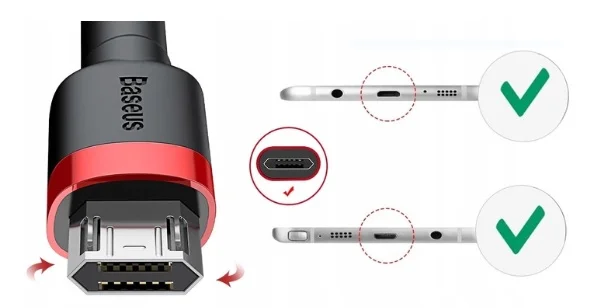 Baseus Cafule Micro USB -kaapeli