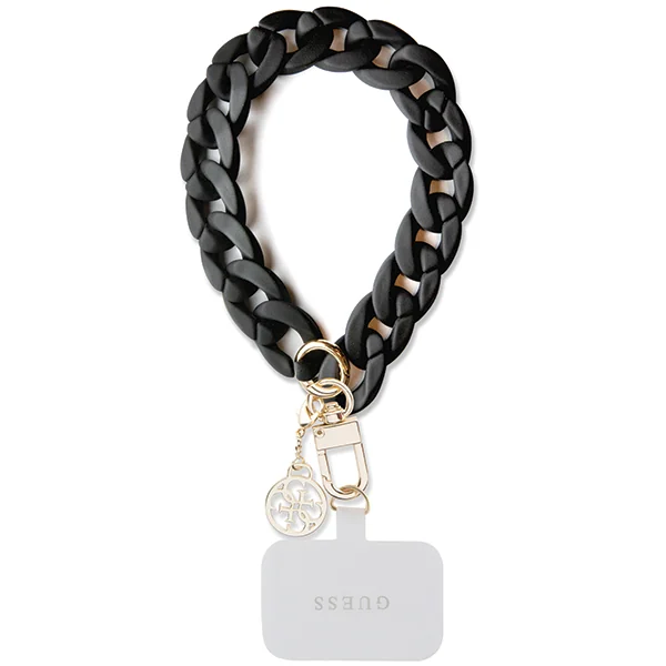 Guess nauha GUOUCBMC4MK musta HDSP Large Chain Acrylic 4G Charm