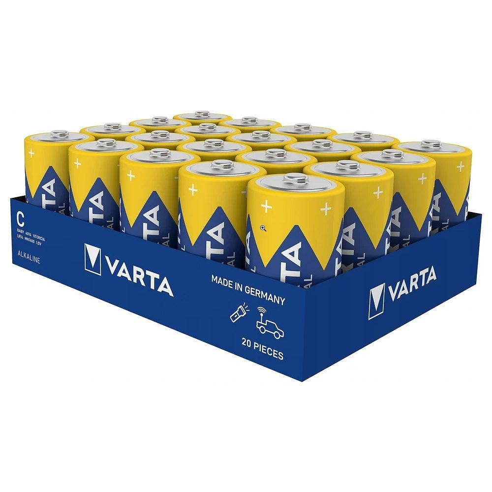 VARTA alkaliakku R14 (C-tyyppi) Industrial Pro 20 kpl