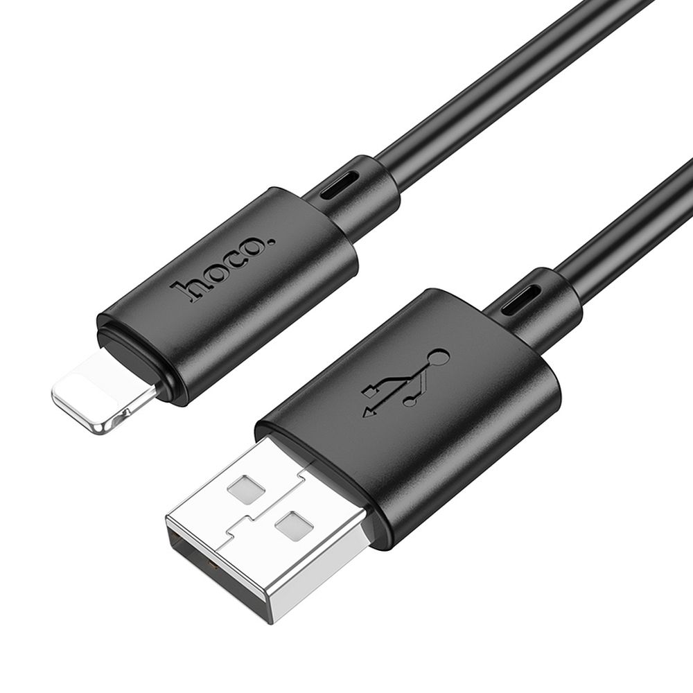 Hoco USB-A - Lightning -kaapeli 2,4A 1 m X88 - musta
