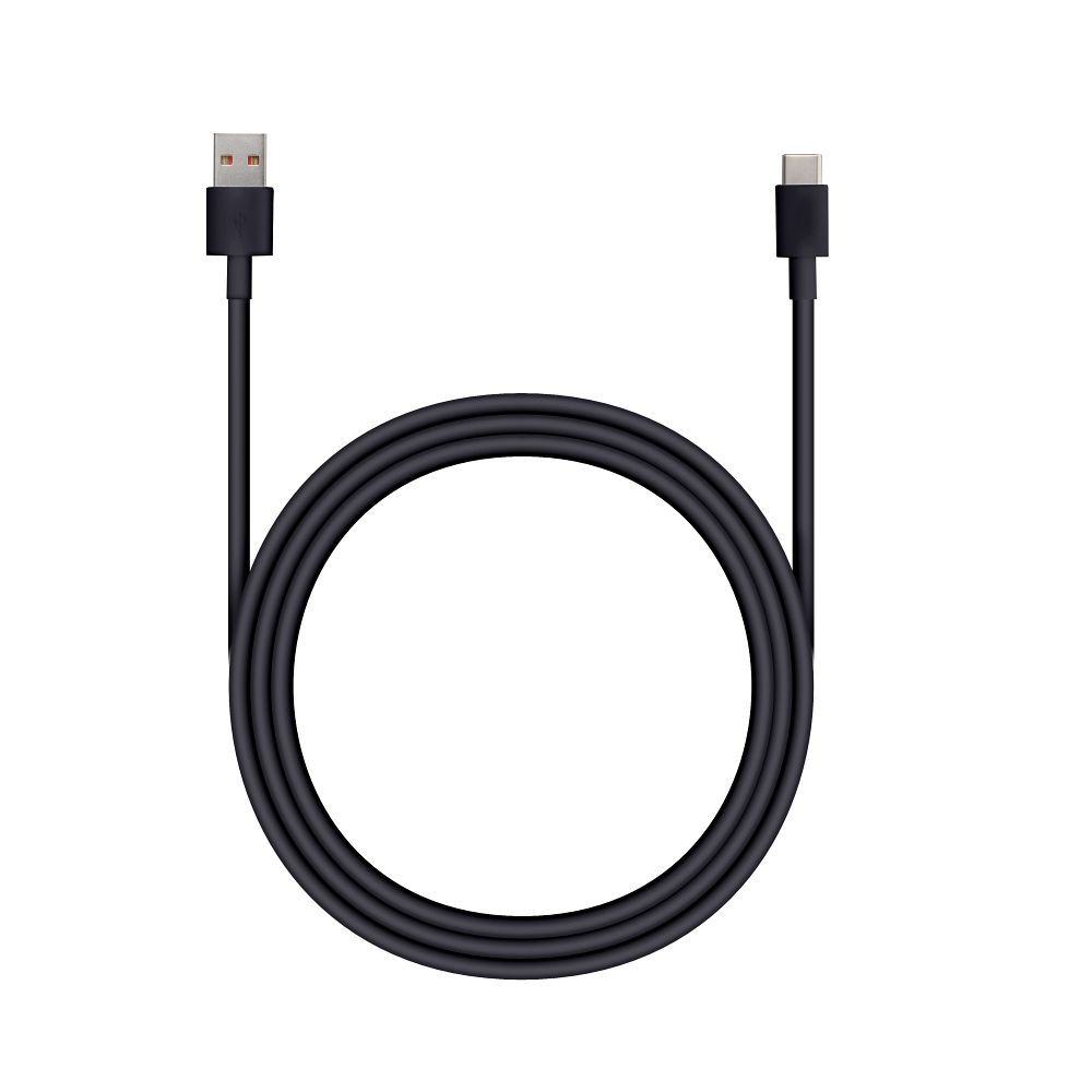 Kaapeli USB A - Type C 3.0 2A HD2 1 m musta