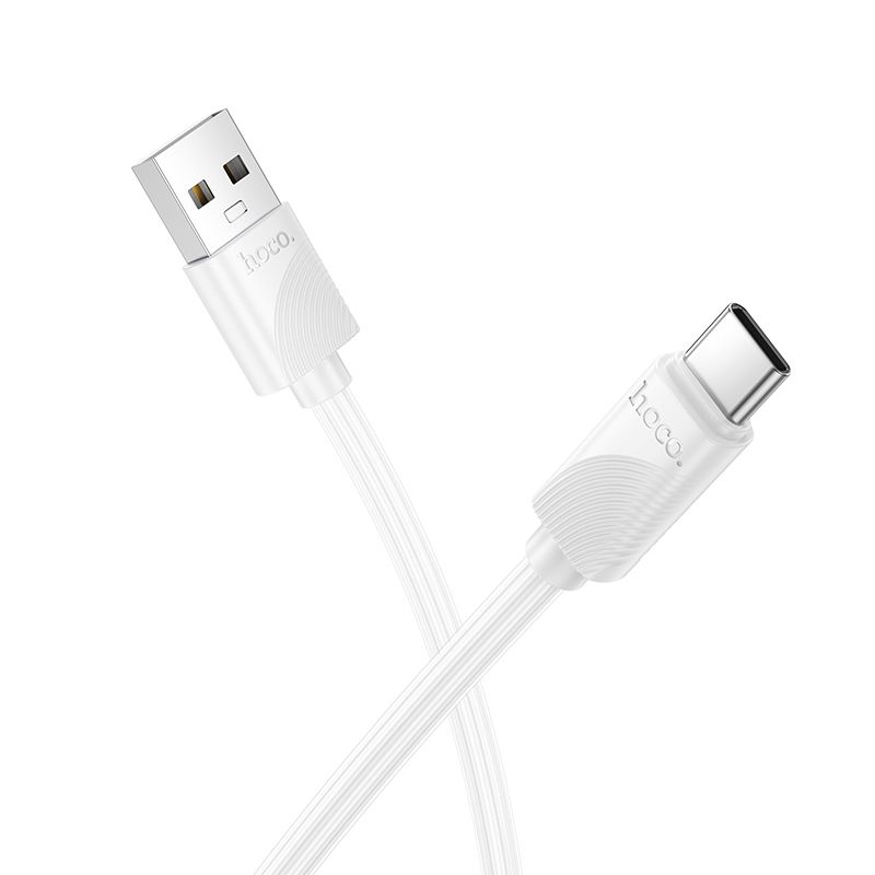 Kaapeli USB-A - USB-C Hoco 3A 1 m X114 valkoinen