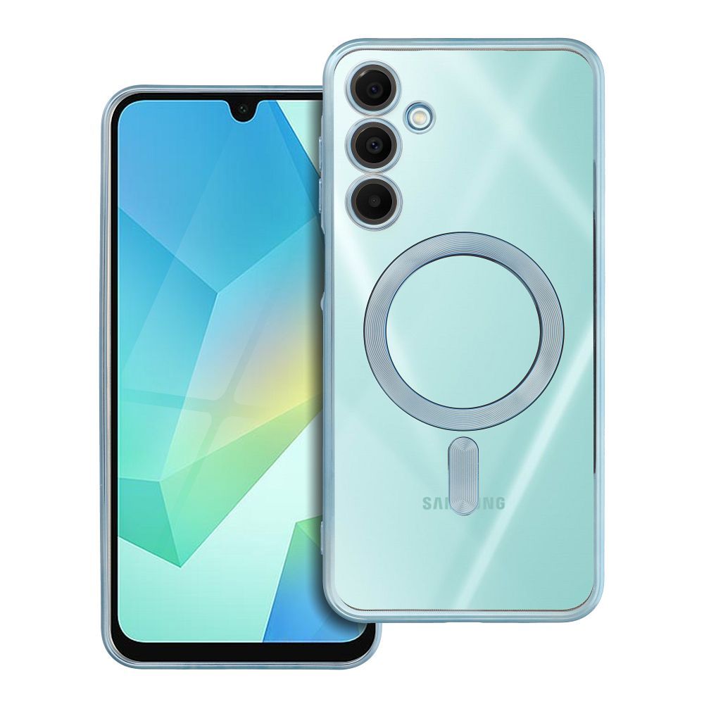 Suojakuori Samsung A16 5G / A16 4G:lle Electro Mag Cover yhteensopiva MagSafe-version kanssa sininen
