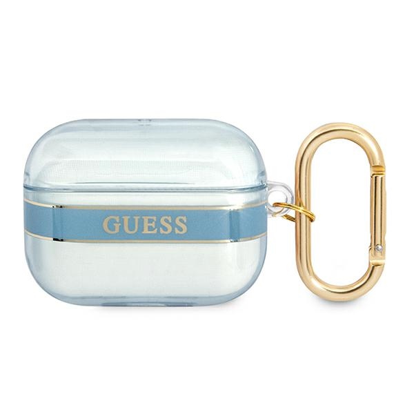 Guess GUAPHHTSB AirPods Pro -suojus sininen/sininen Hihnamallisto