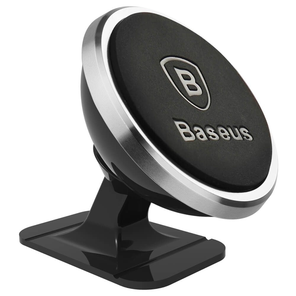Baseus 360° magneettinen autoteline (Overseas Edition) - hopea