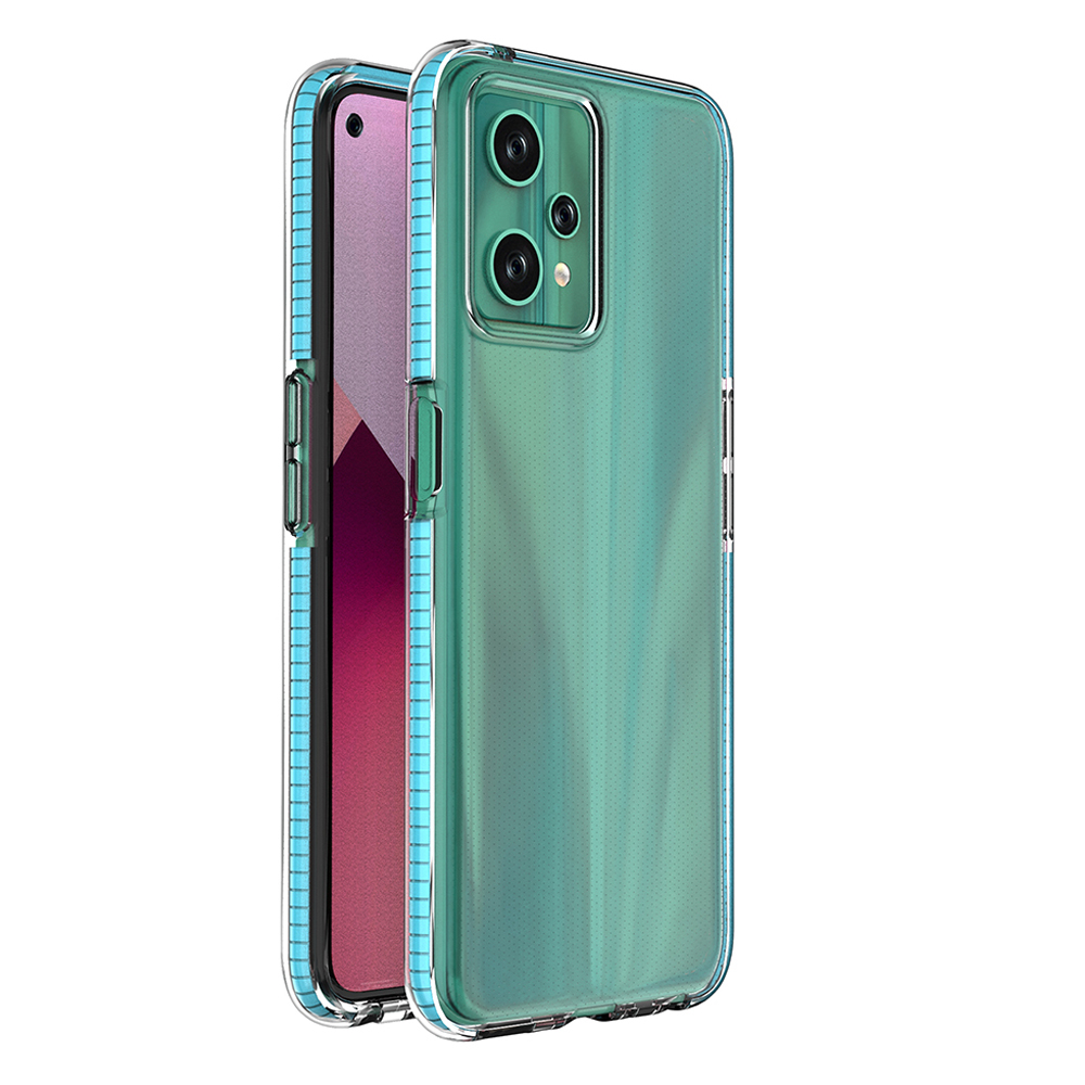 Spring Kotelo Realme 9 Pro silikoni suojus kehys vaaleansininen vaaleansininen