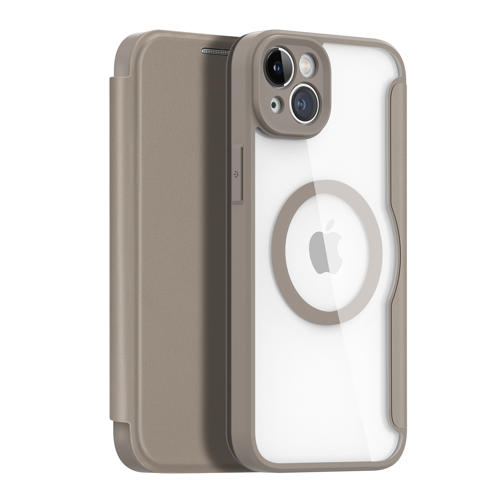 Kotelo Dux Ducis Skin X Pro Apple iPhone 14 Plus beige