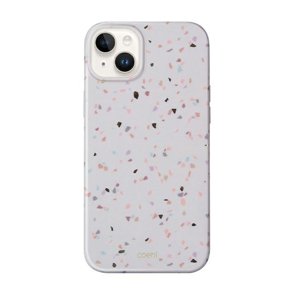 Uniq Coehl Terrazzo kotelo iPhone 14 Plus - hiekka