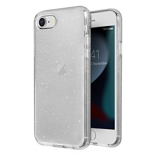 Uniq LifePro Xtreme kotelo iPhone 7 / 8 / SE 2020 / SE 2022 - läpinäkyvä hopea
