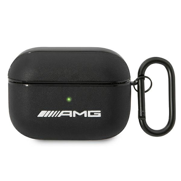 AMG Nahkainen Big Logo Suojakuori AirPods Pro:lle - musta