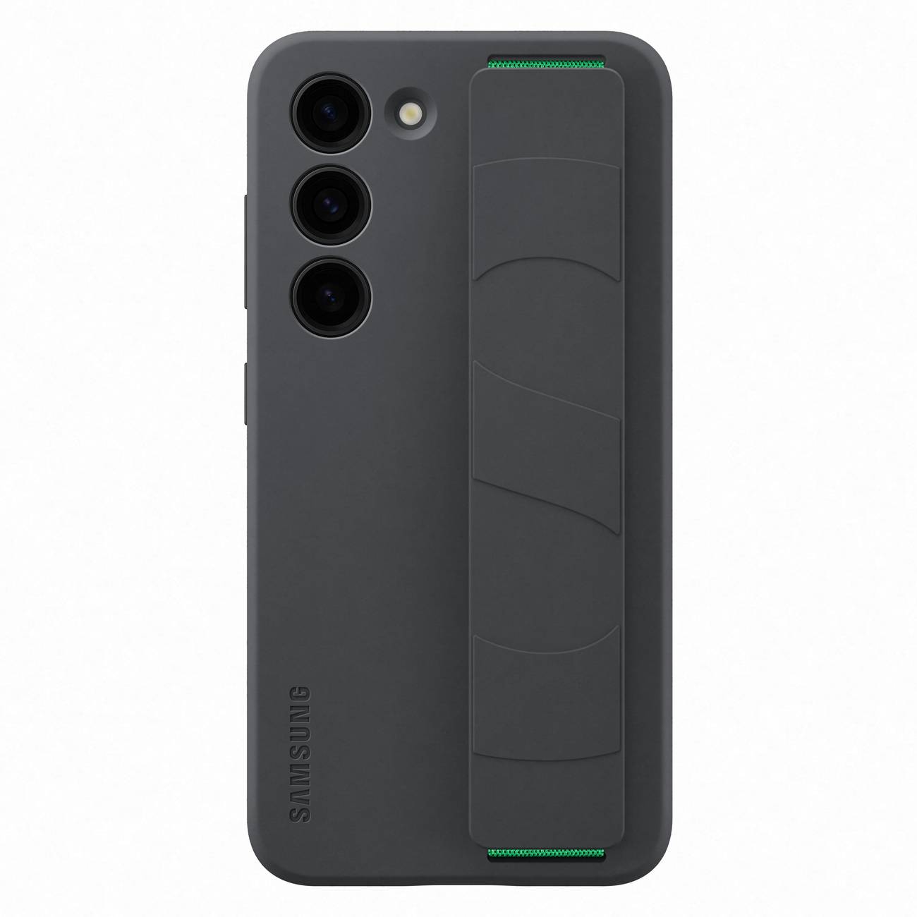 Suojakuori EF-GS911TBE Samsung silikoninen kuori hihnan kanssa Galaxy S911 S23:lle