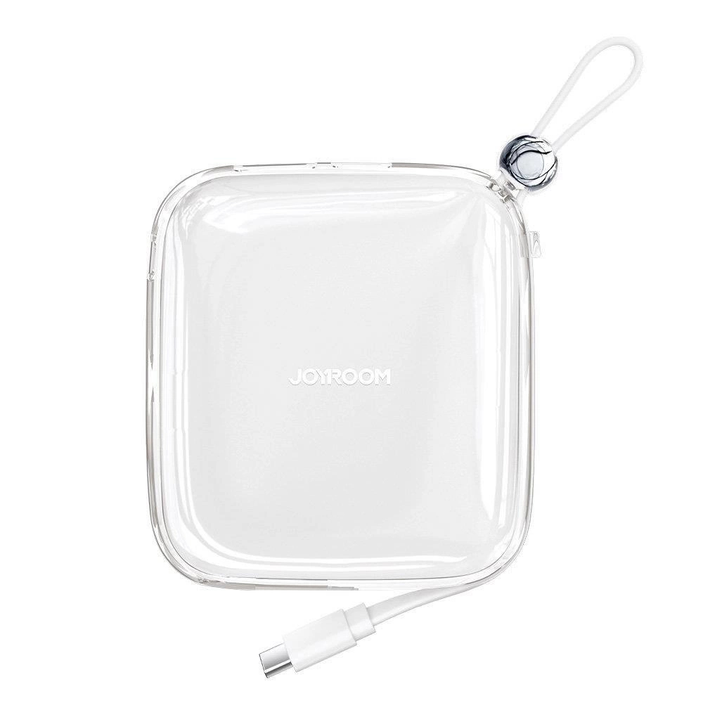 Joyroom JR-L005 10000mAh Lightning USB-A Power Bank - valkoinen