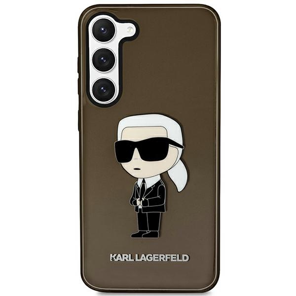 Karl Lagerfeld KLHCS23MHNIKTCK S23+ S916 musta/musta kovakuori Ikonik Karl Lagerfeld