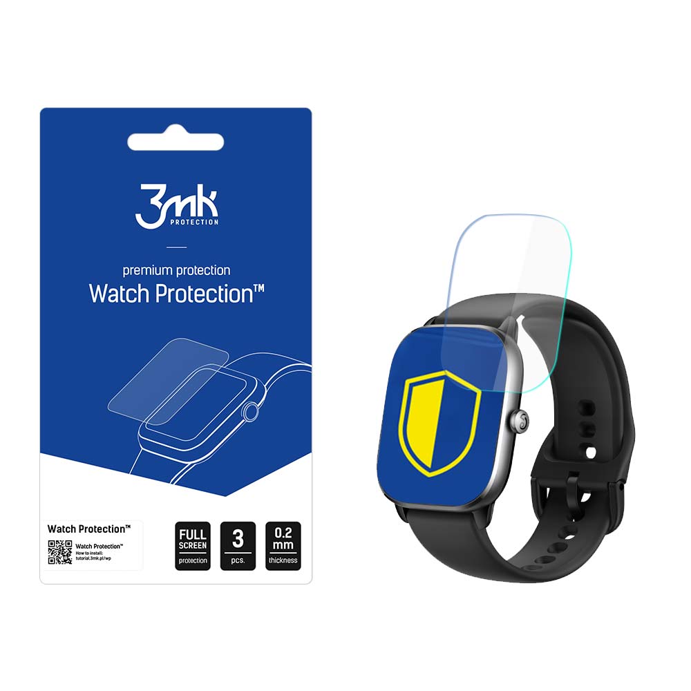 3mk Watch Protection v. ARC+ suojakalvo Amazfit GTS 4 Minille