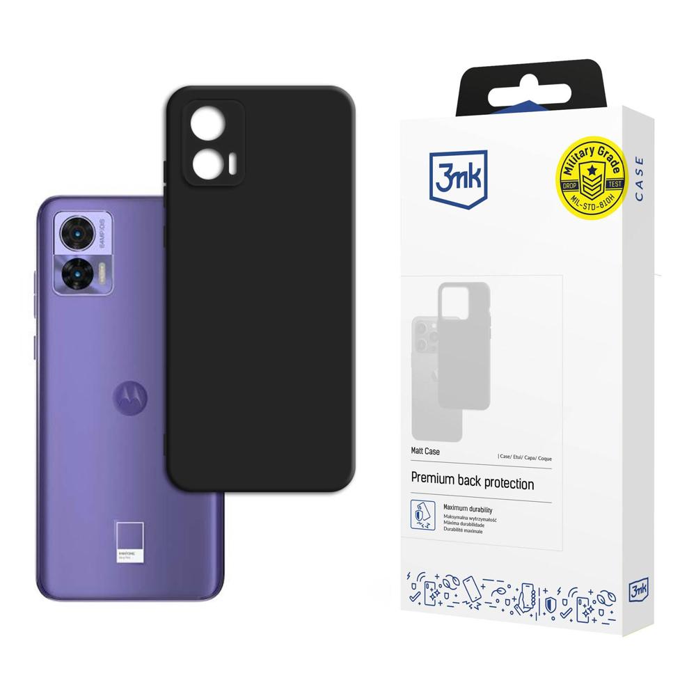 Motorola Moto Edge 30 Neo - 3mk Matt Case matta kotelo musta